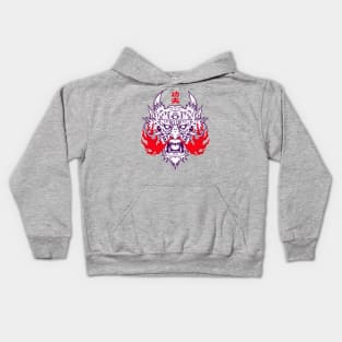 Kung Fu Dragon Kids Hoodie